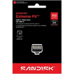 Sandisk Extreme Fit – USB-C-minne 512 GB
