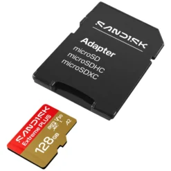 Sandisk Extreme PLUS microSDXC 128 GB – 250/120 MB/s