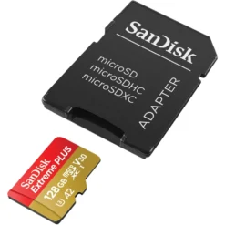 Sandisk Extreme Plus Micro-SD-kort 128 GB