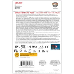 Sandisk Extreme Plus Micro-SD-kort 128 GB