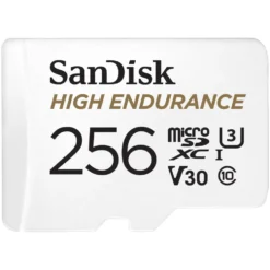 Sandisk High Endurance Micro-SD-kort 256 GB