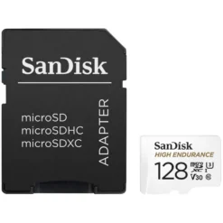 Sandisk High Endurance Micro-SD-kort 128 GB
