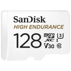 Sandisk High Endurance Micro-SD-kort 128 GB