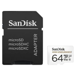Sandisk High Endurance Micro-SD-kort 64 GB