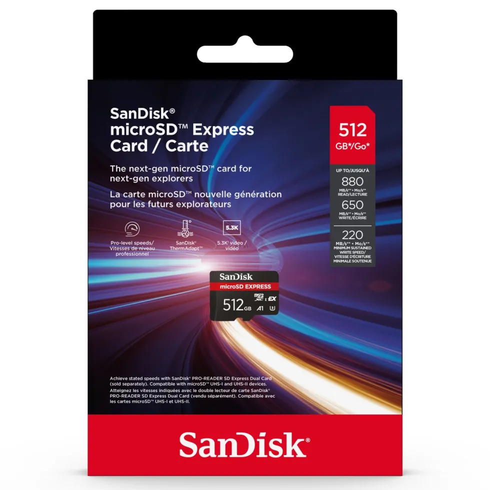 Sandisk microSD Express 512 GB