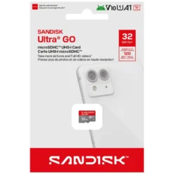 Sandisk microSD Ultra Go minneskort 32 GB – 120 MB/s