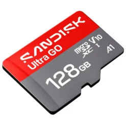 Sandisk microSD Ultra Go minneskort 128 GB – 190 MB/s