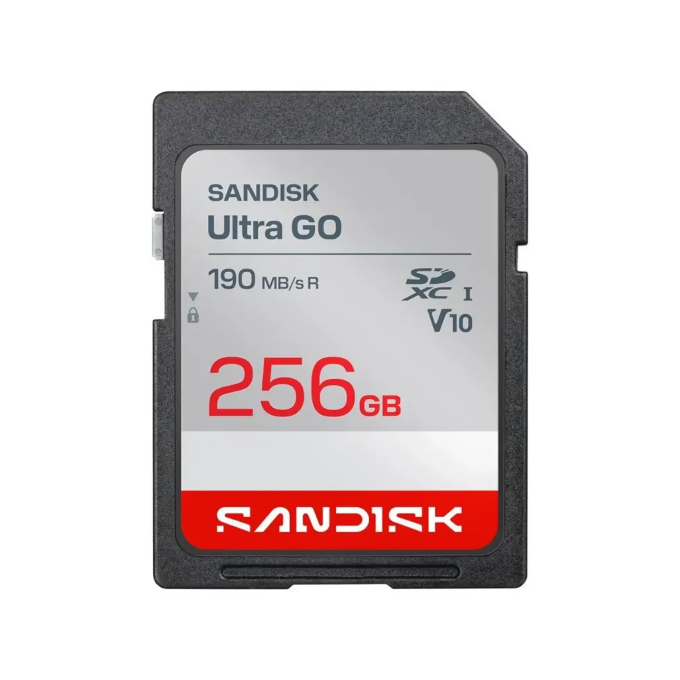 Sandisk SD Ultra GO SDXC-minneskort 190 MB/s 256 GB