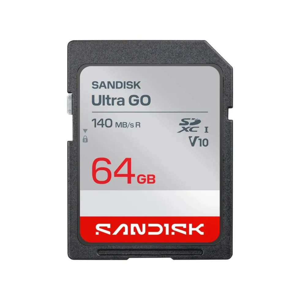 Sandisk Ultra Go SDHC-minneskort 64 GB