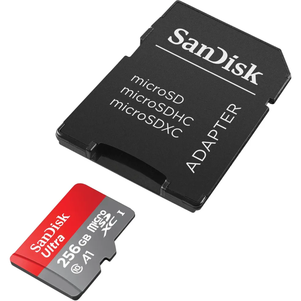 Sandisk Ultra Micro-SD-kort 256 GB SDXC