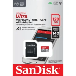 Sandisk Ultra Micro-SD-kort 128 GB SDXC