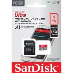 Sandisk Ultra Micro-SD-kort 1 TB SDXC