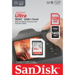 Sandisk Ultra SD-kort 128 GB SDXC