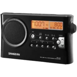 Sangean PR-D4 FM-radio med digital tuner Svart