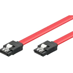 Sata 6 Gb/s-kabel med lås 0,5 m