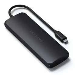 Satechi USB-C Multiadapter med SSD-plats Svart