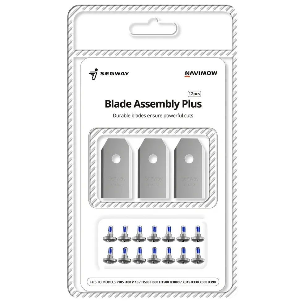 Segway Blade Assembly Plus – Reservblad för Navimow robotgräsklippare 12-pack