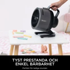 Shark FlexBreeze HydroGo dimfläkt Antracitgrå