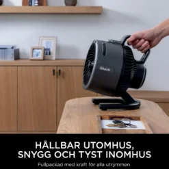 Shark FlexBreeze HydroGo dimfläkt Antracitgrå