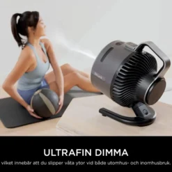 Shark FlexBreeze HydroGo dimfläkt Antracitgrå