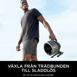 Shark FlexBreeze HydroGo dimfläkt Antracitgrå
