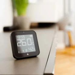 Shelly BLU H&T Display ZB sensor Svart