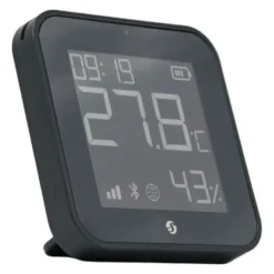 Shelly BLU H&T Display ZB sensor Svart