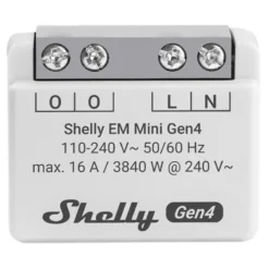 Shelly EM Mini Gen4 smart energimätare