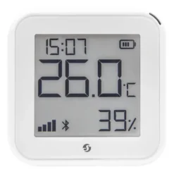 Shelly H&T Gen 3 Termometer och hygrometer Vit