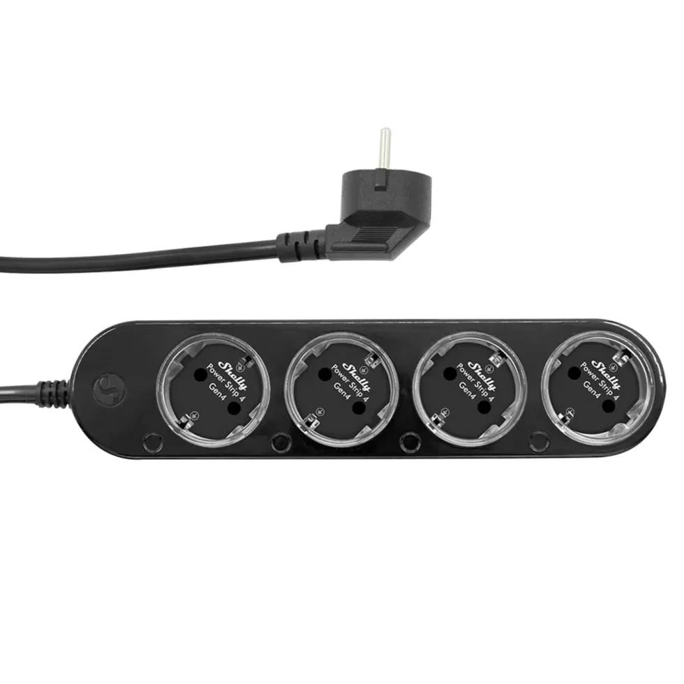 Shelly Power Strip 4 Gen4 Svart