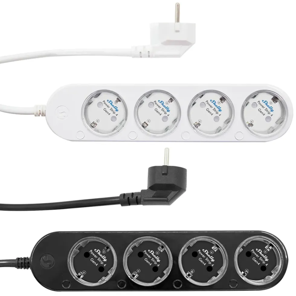 Shelly Power Strip 4 Gen4 Svart
