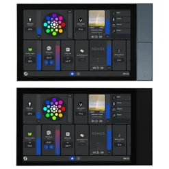 Shelly Wall Display XL smart kontrollpanel Svart