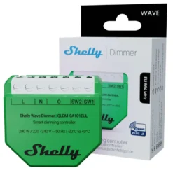 Shelly Wave Dimmer EU LR – Z-Wave 800-dimmer med Long Range