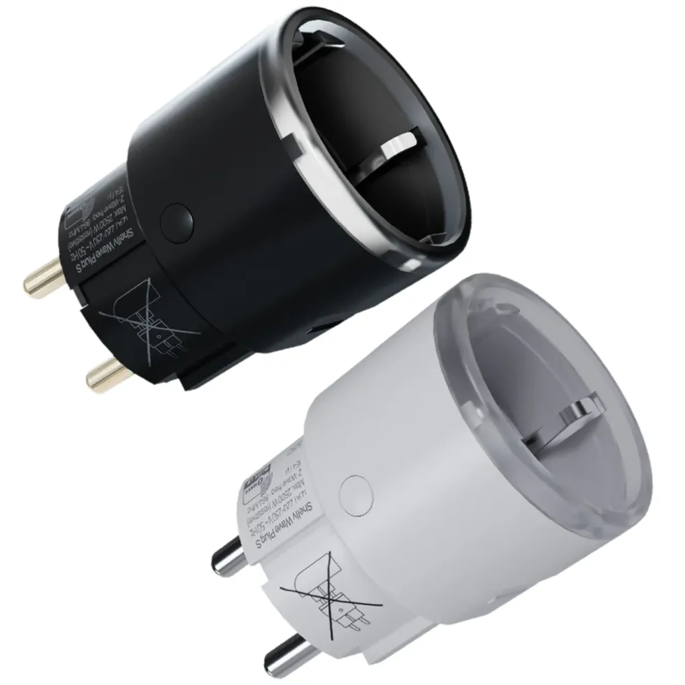 Shelly Wave Plug S LR – smart Z-Wave-plugg med energimätning Vit