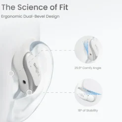 Shokz OpenFit Air Trådlösa hörlurar Vit