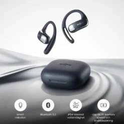 Shokz OpenFit Air Trådlösa hörlurar Svart