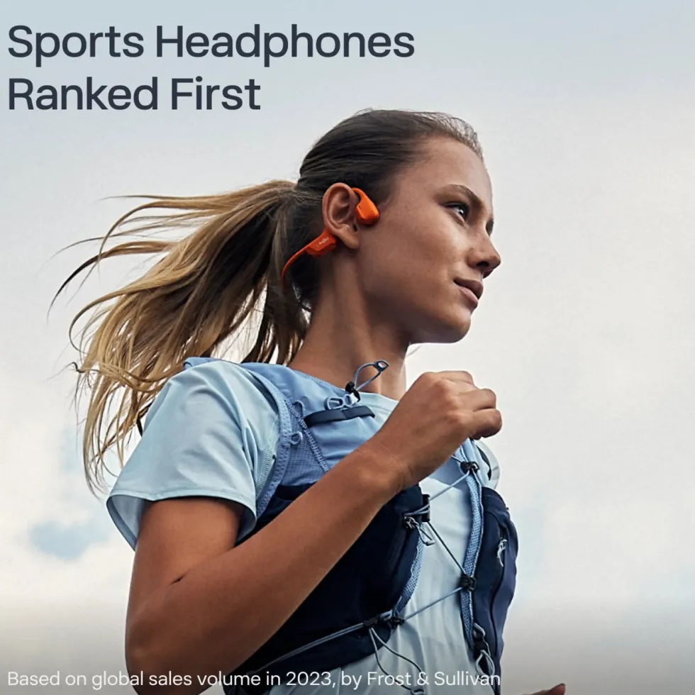 Shokz OpenRun Pro 2 Mini Trådlösa hörlurar Orange