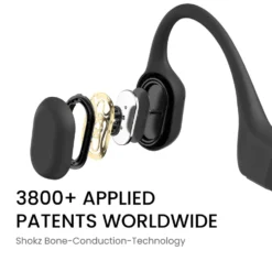 Shokz OpenRun Trådlösa hörlurar USB-C