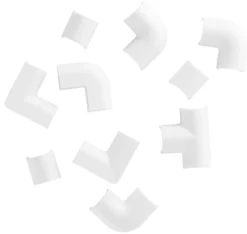 Skarvpaket till kabelkanal 8x7 mm 10-pack