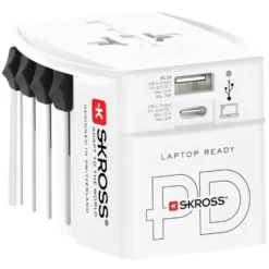 Skross AC30 PD ojordad reseadapter med USB PD 30 W