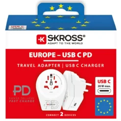 Skross Jordad reseadapter PD Universal till Sverige