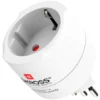 Skross Jordad reseadapter Schweiz, Italien och Brasilien