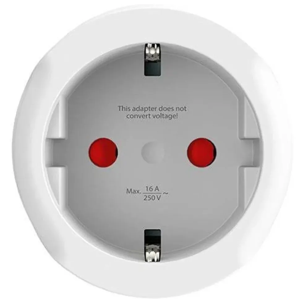 Skross Jordad reseadapter Schweiz, Italien och Brasilien