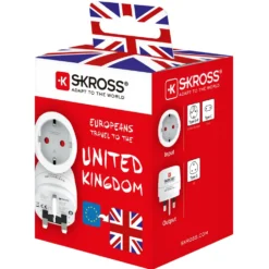 Skross Jordad reseadapter UK