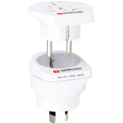Skross Jordad reseadapter Universal till Australien, Kina och Europa