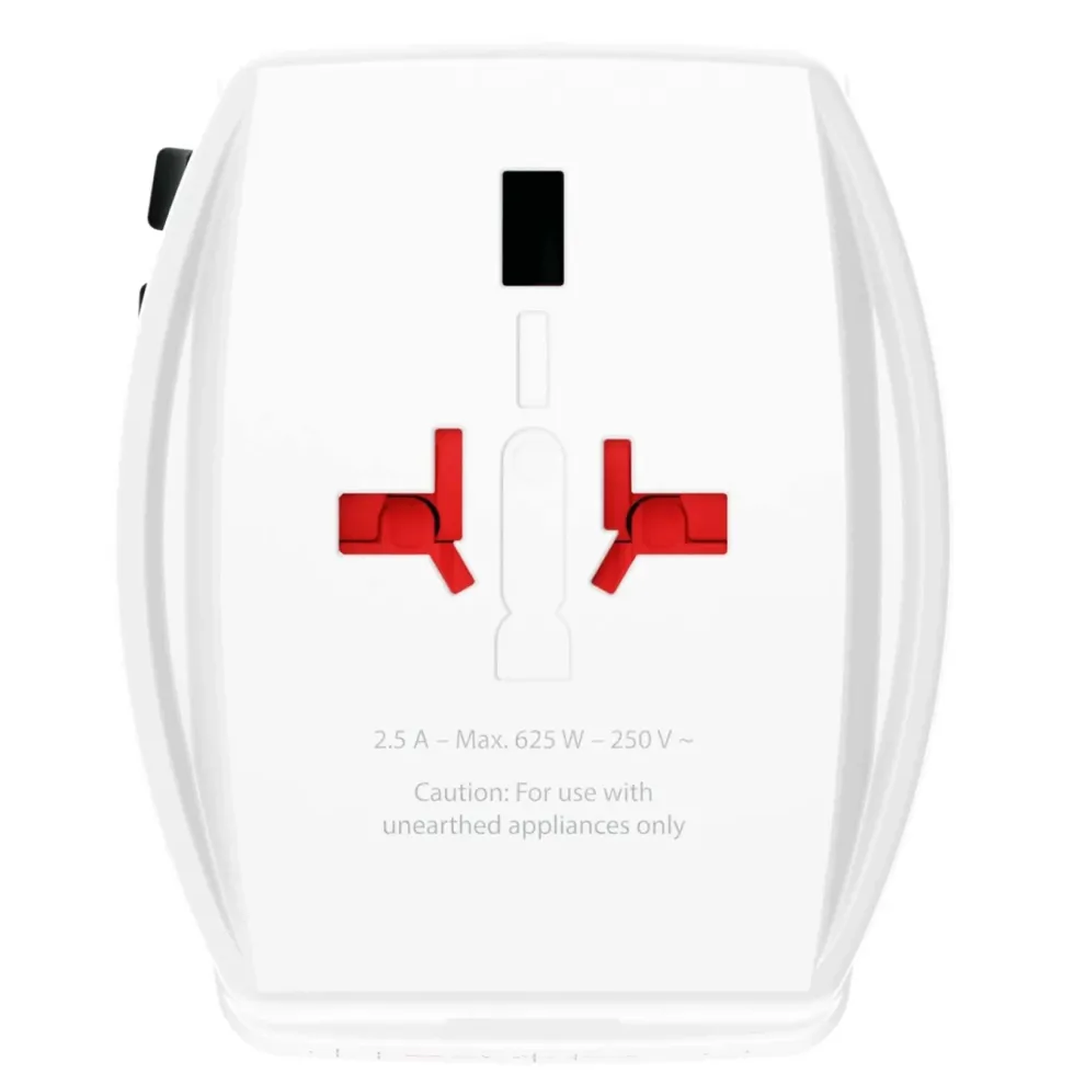 Skross Ojordad reseadapter Universal med USB PD 65W