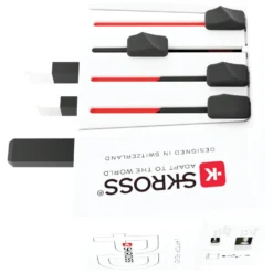 Skross Ojordad reseadapter Universal med USB PD 65W