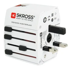 Skross Ojordad reseadapter Universal med USB