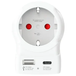 Skross Reseadapter Europa till UK USB AC PD 20W