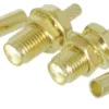 SMA-kontakt Hona för crimpning 2-pack